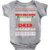 santa only comes once a year mimi is always here to cheer Baby Onesie