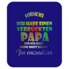 verruckter papa Mousepad