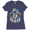 penguin time Ladies Fitted T-Shirt