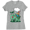 bombasaur Ladies Fitted T-Shirt