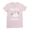 beast mode Ladies Fitted T-Shirt