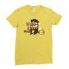 science wizard Ladies Fitted T-Shirt