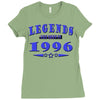 legends are born in 1996 hoodie 9 Ladies Fitted T-Shirt
