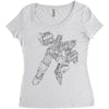 optimus prime Women's Triblend Scoop T-shirt