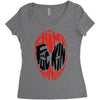 deadpool chimi changas Women's Triblend Scoop T-shirt