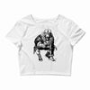 comunist monkey Crop Top