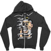 you burn yourself Zipper Hoodie