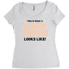 This Is What a Cancer Survivor Looks Like Women's Triblend Scoop T-shirt