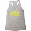 best sister crazy scarry Racerback Tank
