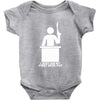 i just did my first desk pop Baby Onesie