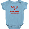 soup r' crackers Baby Onesie