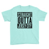 straight outta jersey city Youth Tee