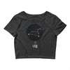 Leo Zodiac Sign Minimal Design Crop Top