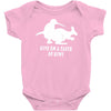 funny rude taste of kiwi Baby Onesie