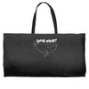 speak whale Weekender Totes