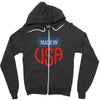 made in usa Zipper Hoodie