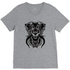 demon wolf V-Neck Tee