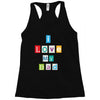 I Love my Dad Racerback Tank