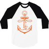 anchored faith 3/4 Sleeve Shirt