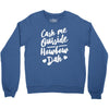 cash me outside howbow dah Crewneck Sweatshirt