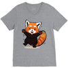 red fox V-Neck Tee