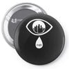 m83 midnight city eye design Pin-back button