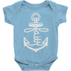 anchored faith (2) Baby Bodysuit