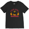 This Girl Loves Her Dachshund V-Neck Tee