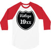vintage 3/4 Sleeve Shirt