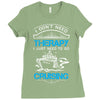 I Don't Need Therapy Just to Go Cruising Ladies Fitted T-Shirt