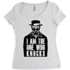 i am the one who knocks Women's Triblend Scoop T-shirt