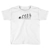 evolution of a guitarist Toddler T-shirt
