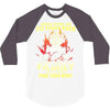 mess with me i'll fight back 3/4 Sleeve Shirt