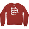 dre eazy cube rendre eazy cube ren Crewneck Sweatshirt