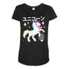 Ponycorn Maternity Scoop Neck T-shirt