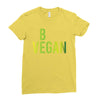 be vegan Ladies Fitted T-Shirt