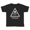 warning god of thunder Toddler T-shirt