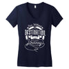 run without a destination Women's V-Neck T-Shirt