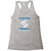 Father is my Name Fishing Is My Game Racerback Tank