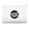 world's okayest dad Accessory Pouches