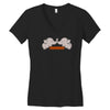 trunk wrestling Women's V-Neck T-Shirt
