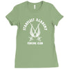 exclusive starfleet academy fencing club Ladies Fitted T-Shirt