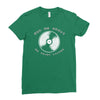 ask me about my 7inches Ladies Fitted T-Shirt