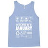 Born In January Tank Top