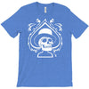 totenkopf zylinder skull pik poker ace topper bike mc rock metal T-Shirt