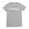 santa i'm a big fun Ladies Fitted T-Shirt