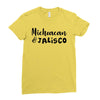 michoacan and jalisco Ladies Fitted T-Shirt