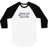 gaming mana low need milk 3/4 Sleeve Shirt