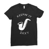 keepin it saxy Ladies Fitted T-Shirt
