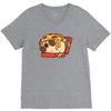 pizza pug V-Neck Tee